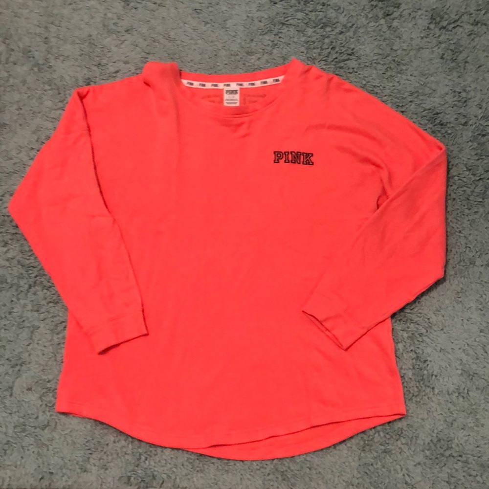 Bright orange PINK sweater